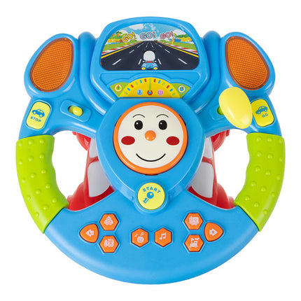 Dealzzz Interactief Stuurwiel voor Kinderen - Met Muziek, LED & Projector