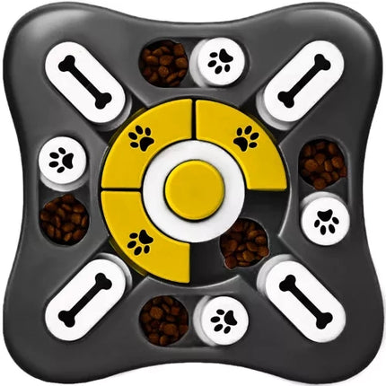 Purlov Interactieve Hondenpuzzel - Anti-Schrok Voerbak - 25,5 cm