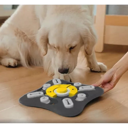 Purlov Interactieve Hondenpuzzel - Anti-Schrok Voerbak - 25,5 cm