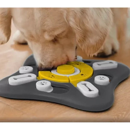Purlov Interactieve Hondenpuzzel - Anti-Schrok Voerbak - 25,5 cm