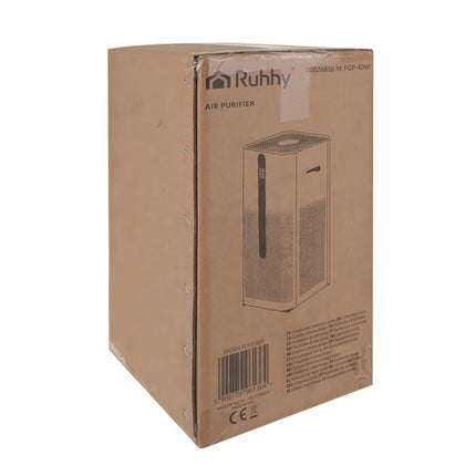Ruhhy Ioniqs Luchtreiniger - HEPA H12 - Met WiFi & Ionisatie - 80 m²