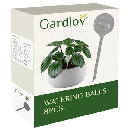 Gardlov Waterbollen voor Planten - 8 Stuks - 280 ml - Transparant