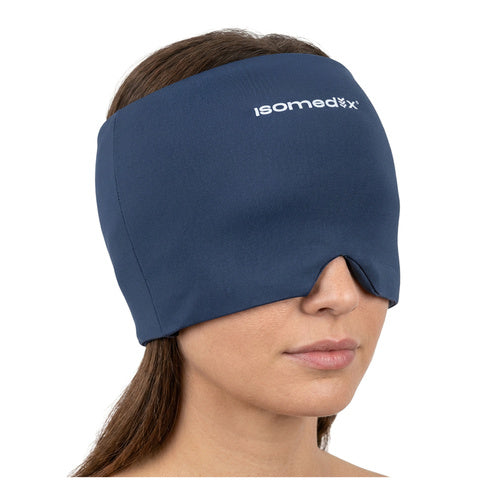 Isomedix Koel- en Warmtegelmuts - 360° Hoofdcompressie - Grijs