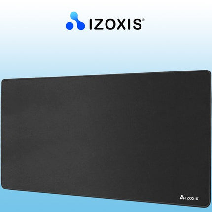 Izoxis Muis- en Toetsenbordmat XXL - 89 x 40 cm - Antislip - Zwart