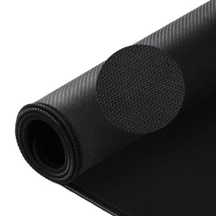 Izoxis Muis- en Toetsenbordmat XXL - 89 x 40 cm - Antislip - Zwart