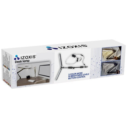 Izoxis 24223 Bureau- en Tekenlamp - 2 Lichtbronnen - 24W - Zwart