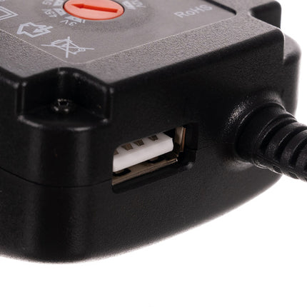 Universele Adapter AC-stroomadapter met USB Poort - 3V / 4.5V / 5V / 6V / 7.5V / 9V / 12V - 6 plugs