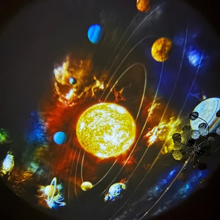 Izoxis LED Star Projector - Planetarium en Nachtlamp - 12 Slides