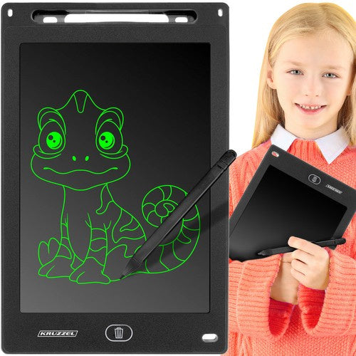Kruzzel 11" Tekentablet - Digitaal Schrijfbord - Zwart