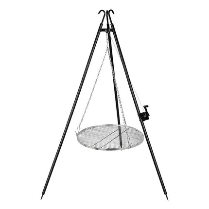Kaminer Driepoot Barbecue - 190 cm - 70 cm RVS Rooster