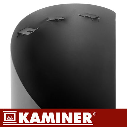 Kaminer Haardstel - 4-delig - Industrieel Design - Grijs/Zilver - 52 cm