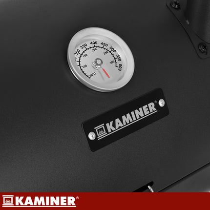 Kaminer Compacte Houtskoolbarbecue - Draagbaar - 41.5 x 36.5 x 28 cm