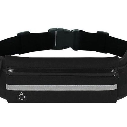 Trizand Hardloopheuptas - Met Fleshouder - Reflecterend - Zwart