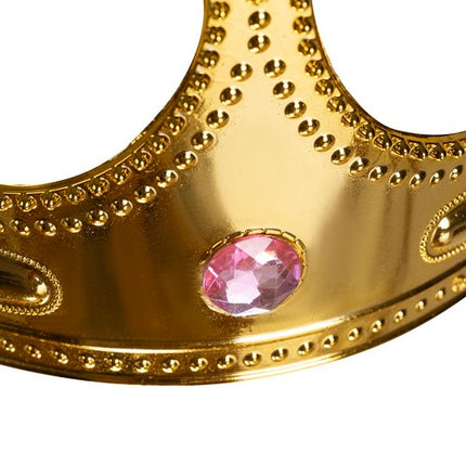 Kruzzel Konings Kostuumset - 3-Delig - Mantel, Kroon & Scepter - Rood