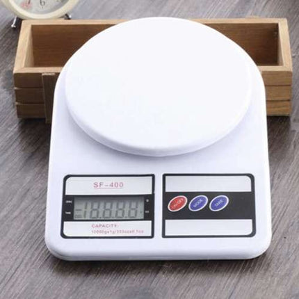 Ruhhy Digitale Keukenweegschaal - 10 kg - 1g Nauwkeurig - Wit