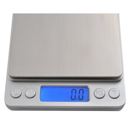 Ruhhy 24210 Precisie Keukenweegschaal - 2 kg / 0,1 g - Inclusief 2 Bakjes
