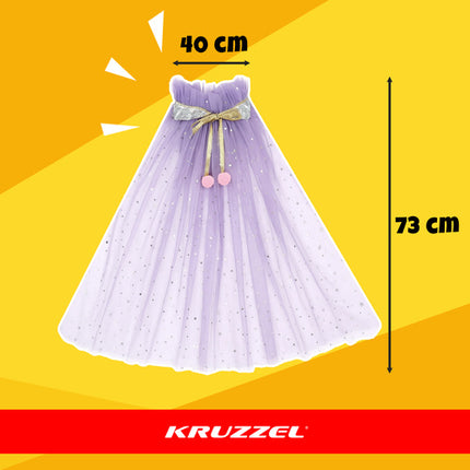 Kruzzel Katten Kostuumset - 7-Delig - Universele Maat - Zwart