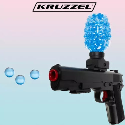 Kruzzel Gel Ball Blaster - Automatische Speelgoedpistool - Zwart