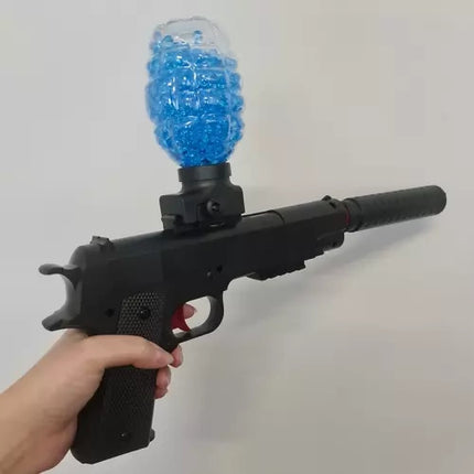 Kruzzel Gel Ball Blaster - Automatische Speelgoedpistool - Zwart
