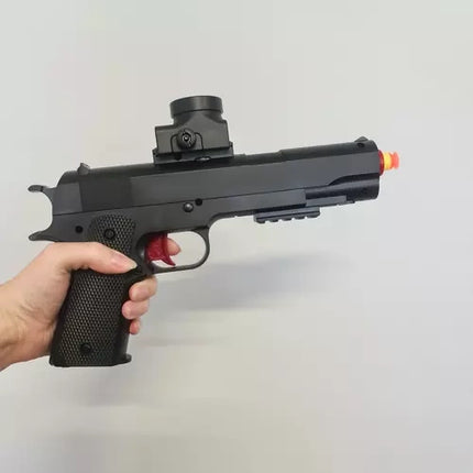 Kruzzel Gel Ball Blaster - Automatische Speelgoedpistool - Zwart