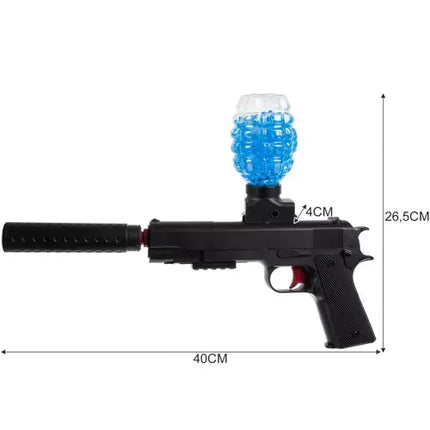 Kruzzel Gel Ball Blaster - Automatische Speelgoedpistool - Zwart