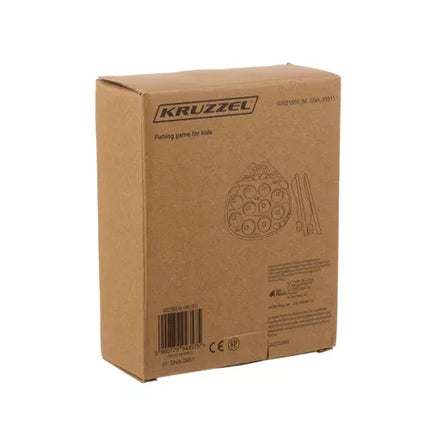 Kruzzel Magnetisch Visspel - Houten Kattenbord - 10 Vissen
