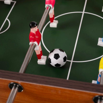 Kruzzel Tafelvoetbalspel - Compact Voetbalspel - 12 Spelers