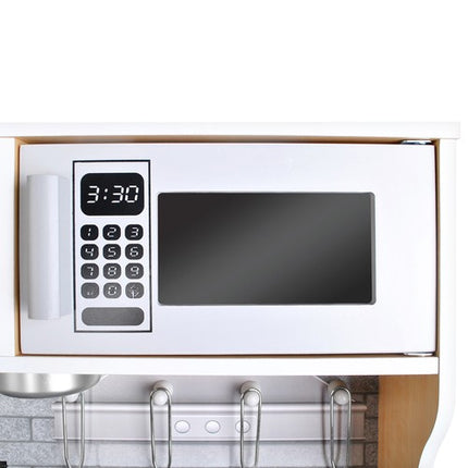 Kruzzel Houten Speelkeuken - Luxe Kinderkeuken met LED en Accessoires