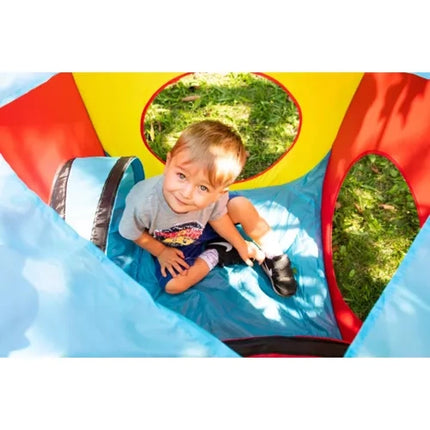 Kruzzel 3-in-1 Kindertent - Tipi, Tunnel en Speelhuis - 288 x 94 x 70 cm - Multicolour