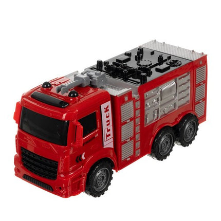 6-in-1 Brandweerwagenset XXL