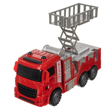 6-in-1 Brandweerwagenset XXL