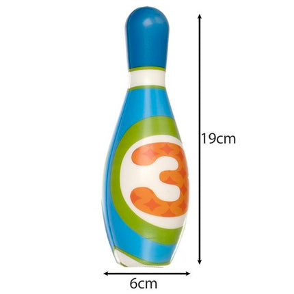 Kruzzel Kinder Bowling Set - 6-Delig - Zacht PU-Schuim