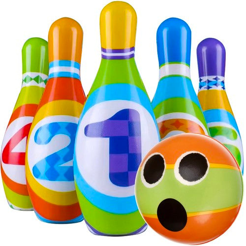 Kruzzel Kinder Bowling Set - 6-Delig - Zacht PU-Schuim