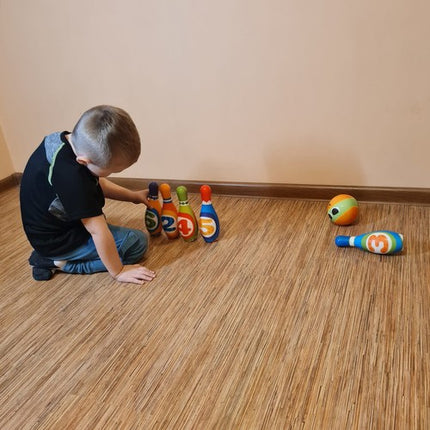 Kruzzel Kinder Bowling Set - 6-Delig - Zacht PU-Schuim