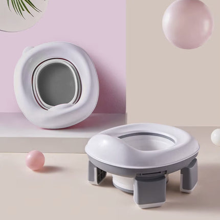Kruzzel Draagbaar Reispotje 2-in-1 - Opvouwbaar - Inclusief 100 Zakjes