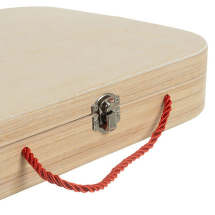 Kruzzel Houten Gereedschapskist - Educatieve Bouwset met Accessoires