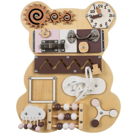Kruzzel Beren Manipulatiebord - 10-in-1 Educatief Speelgoed