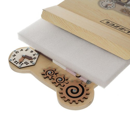 Kruzzel Beren Manipulatiebord - 10-in-1 Educatief Speelgoed
