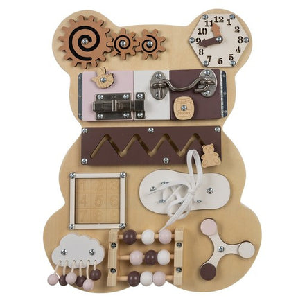 Kruzzel Beren Manipulatiebord - 10-in-1 Educatief Speelgoed