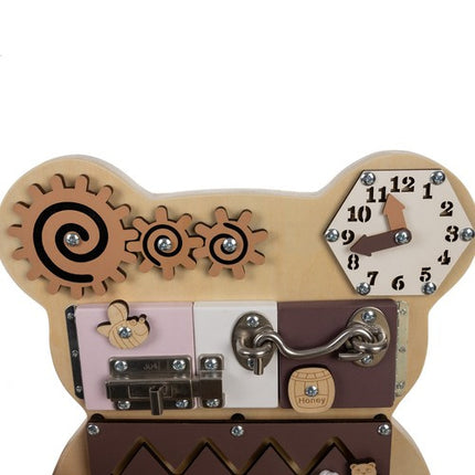Kruzzel Beren Manipulatiebord - 10-in-1 Educatief Speelgoed