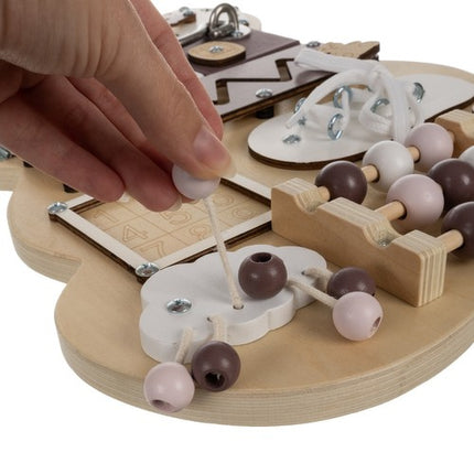 Kruzzel Beren Manipulatiebord - 10-in-1 Educatief Speelgoed