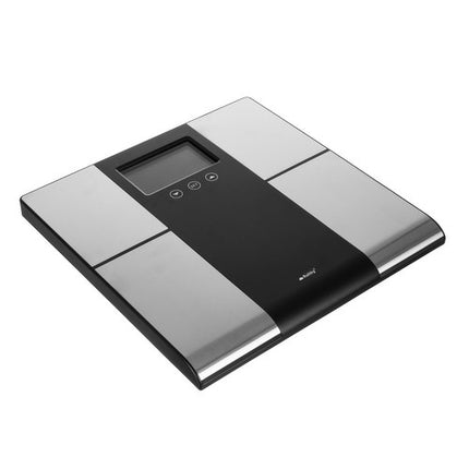 Ruhhy Analytische Badkamerweegschaal - Smart - 225 kg - Zwart