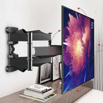 Izoxis Universele TV Muurbeugel - 14-55 inch - Draaibaar & Kantelbaar