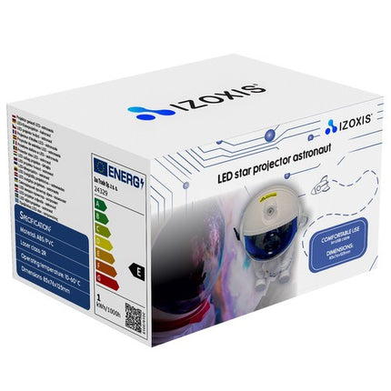 Izoxis 24329 Astronaut Sterrenprojector - LED Nachtlamp - Multicolor