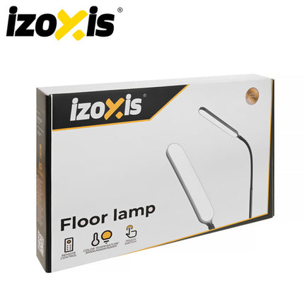 Izoxis 26885 LED Vloerlamp - 180 cm - Zwart - Met Afstandsbediening