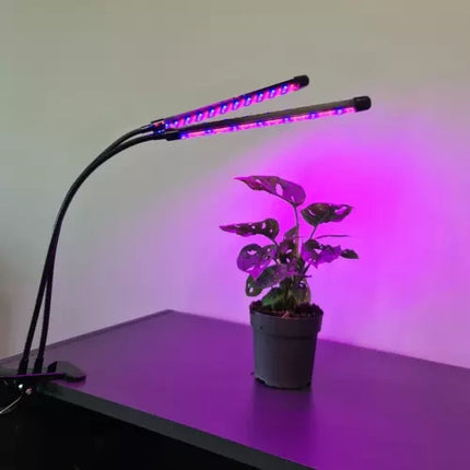 Gardlov LED Groeilamp - 2 Panelen - 40 LED - Met Timer & Afstandsbediening