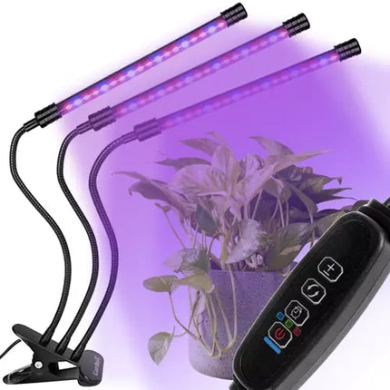 Gardlov LED Groeilamp - 3 Panelen - 20 LED per paneel - Met Timer & Afstandsbediening