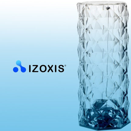 Izoxis 22518 Kristal Tafellamp - Rozenprojector - 16 Kleuren - USB