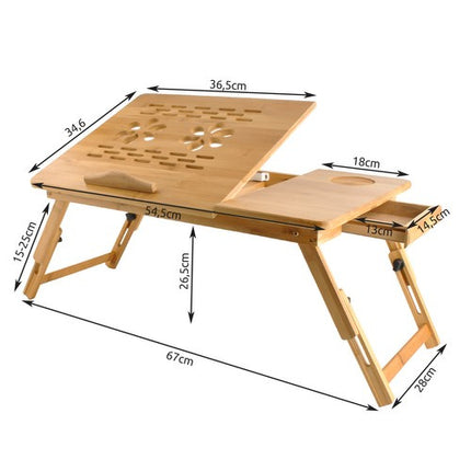 Bamboe Laptoptafel