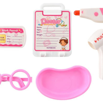 Kruzzel Little Doctor Set - Medische Dokterstrolley - 18-Delig - Roze